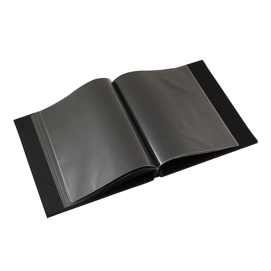 6 Pack: Black Scrapbook Album, 8.5" x 11" by Recollections®